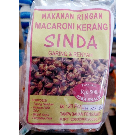 Picsus Macaroni Ikan Kerapu Pedas/ Makaroni Pedas / Macaroni Kerang/ Basreng  isi 20pcs