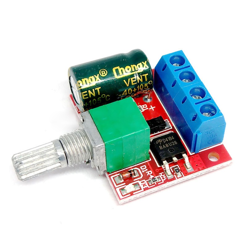 btsg 5A 90W PWM 12V for DC Motor Speed Controller Module DC-DC 4.5V-35V Adjustable Speed Regulator Control Governor Swit