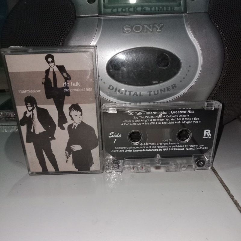 Kaset Pita DC Talk - Intermission - Greatest Hits