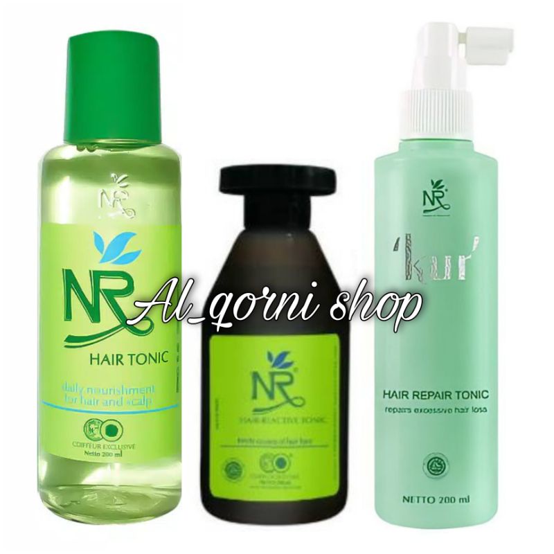 NR Hair Tonic / Hair Reactive Tonic / Kur Repair Tonic 200ml Perawatan Rambut Rontok