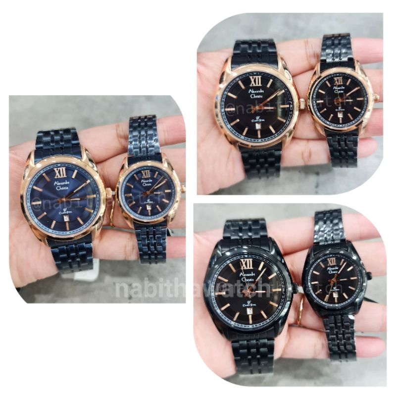 Jam Tangan Couple Alexandre Christie AC8501 New 8501 Original Garansi Resmi