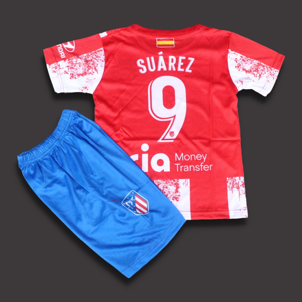 stelan baju anak laki laki baju bola anak printing size 5-12thn
