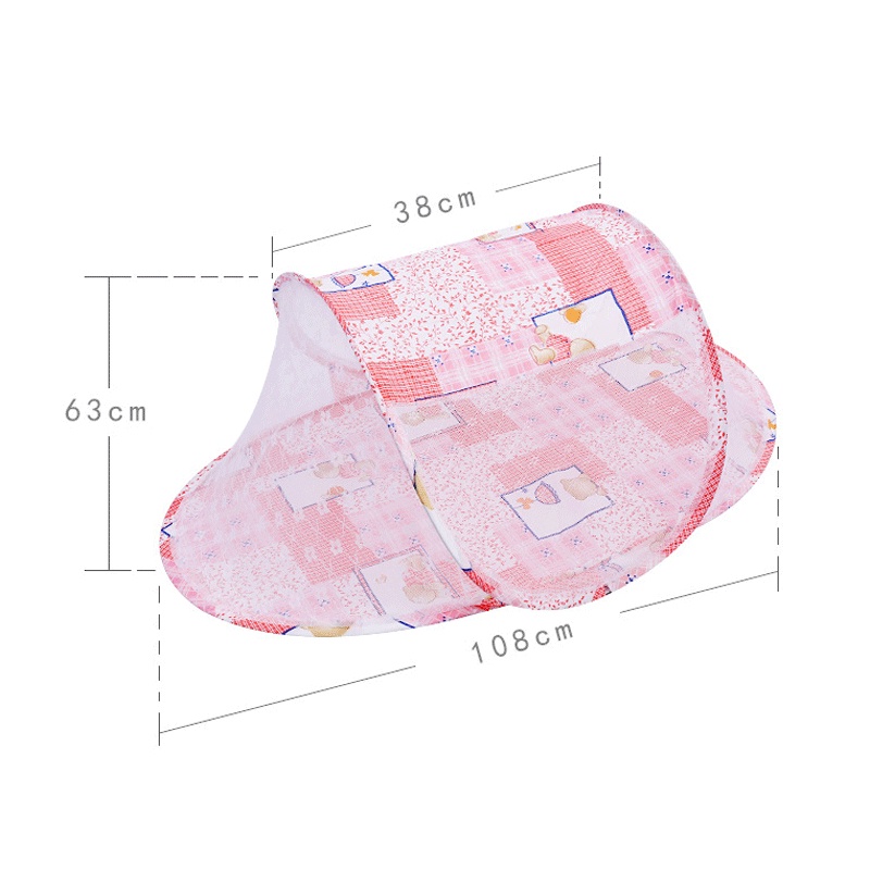 Kasur Lipat Kelambu Bayi/Kasur Kelambu set/Lipat Kelambu/Tempat tidur bayi beserta kelambu  L156/157