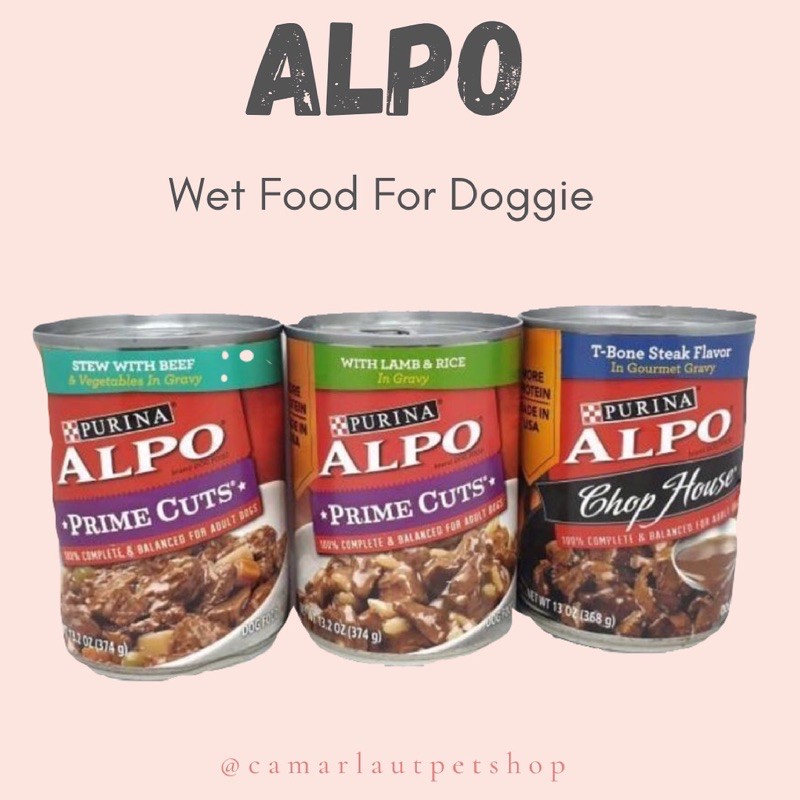 Purina Alpo Dog Wet Food 374gr