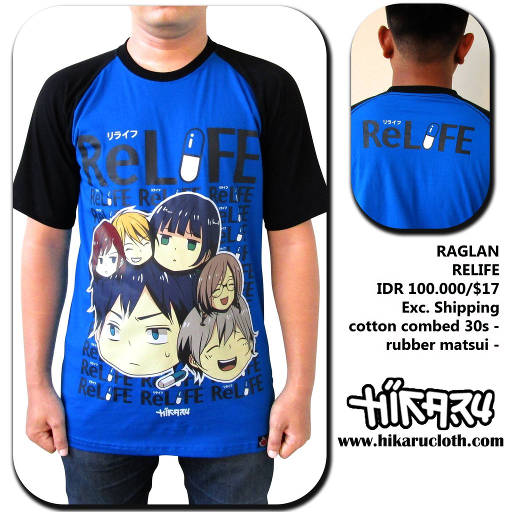 RAGLAN ANIME RELIFE