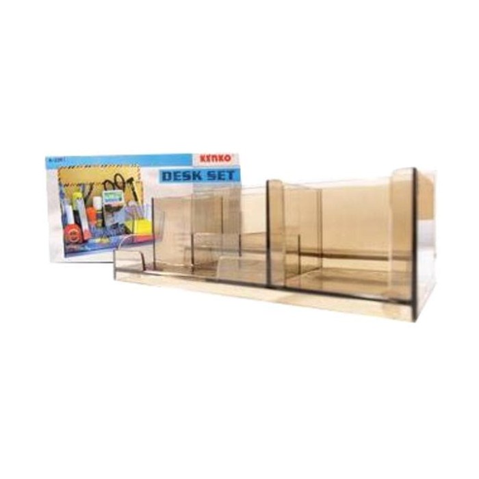 

Spesial Tempat Alat Tulis Desk Set Stationary 24.3Cmx9Cmx13.2Cm - Kenko K-239 Murah