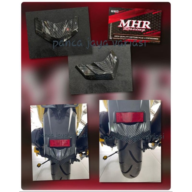 Tutup Cover Spakbor Nmax-155 2020/Nmax-2021 Depan Belakang Paketan Carbon New Model MHR Best Quality