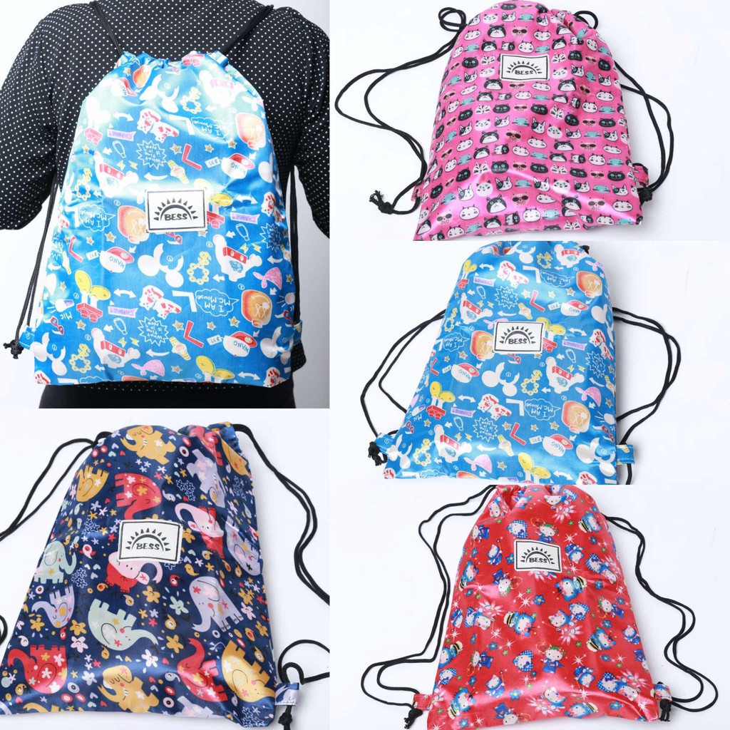 STRING BAG High Quality Stringbag / Tas Serut / Gymsack  STRINGBAG TRENDY