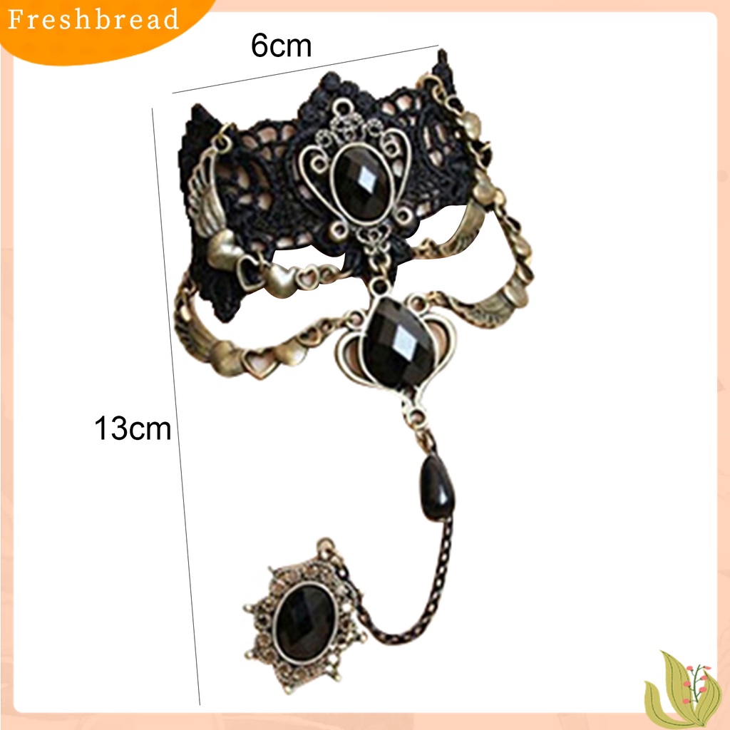 [TERLARIS]Hand Chain Practical All-match Alloy Women Ring Bracelet for Daily Life