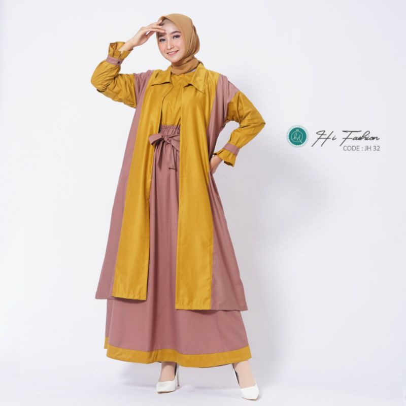 SET GAMIS DAN OUTER JH 32