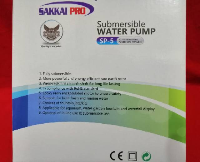 Pompa kolam AIR MANCUR ENERGY SAVING SAKKAI PRO SP 5