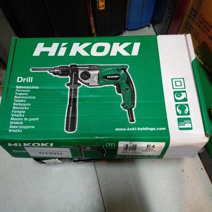 Mesin Bor Tangan Tembok 13Mm D13Vh Hitachi D 13 Vh Hammer Drill Termurah