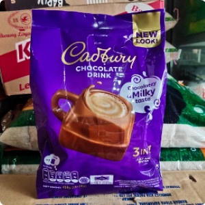 

(BISA COD) [Flash Sale] Cadbury Hot Chocolate Drink 3 in 1 - Minuman Coklat 3in1