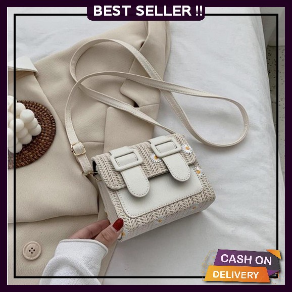 Tas Selempang Hp Wanita / Tad Fashion Wanuta Kanvas Branded Traveling Travel Besar Ori Original Terb