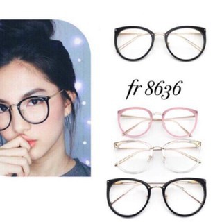 Kacamata Korea Wanita Minus Anti Radiasi - Frame Kacamata Gaya Trendy