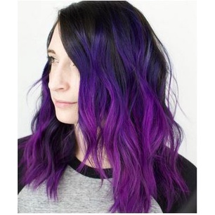 COLORE FRESCO - GRAPE color cream cat pewarna rambut ungu