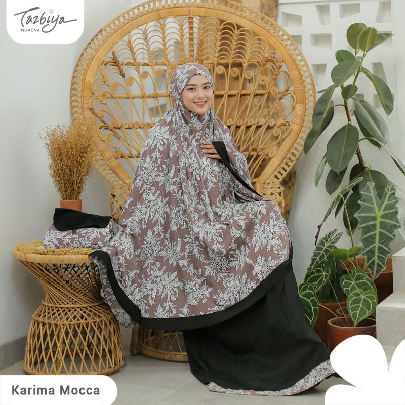 MUKENA TAZBIYA LIST BASIC 2IN1 KARIMA SERIES ALLSIZE