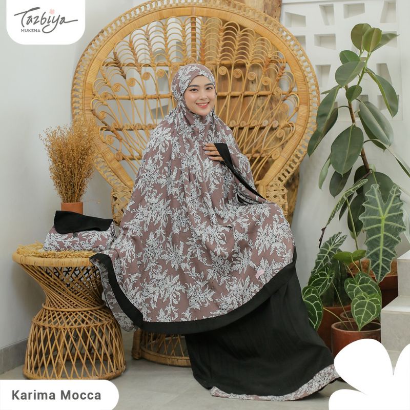 MUKENA TAZBIYA LIST BASIC 2IN1 KARIMA SERIES ALLSIZE