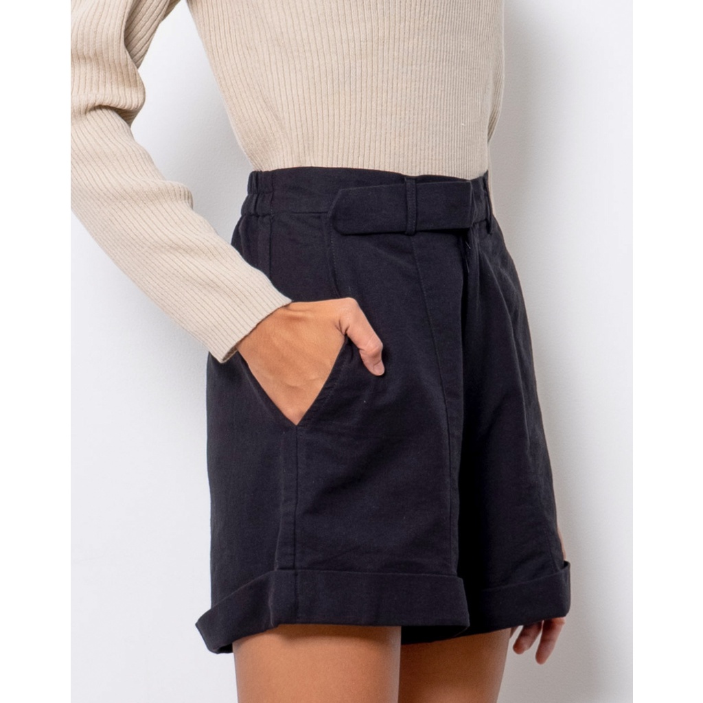 PLAIN - Lindsey Linen Short Pants