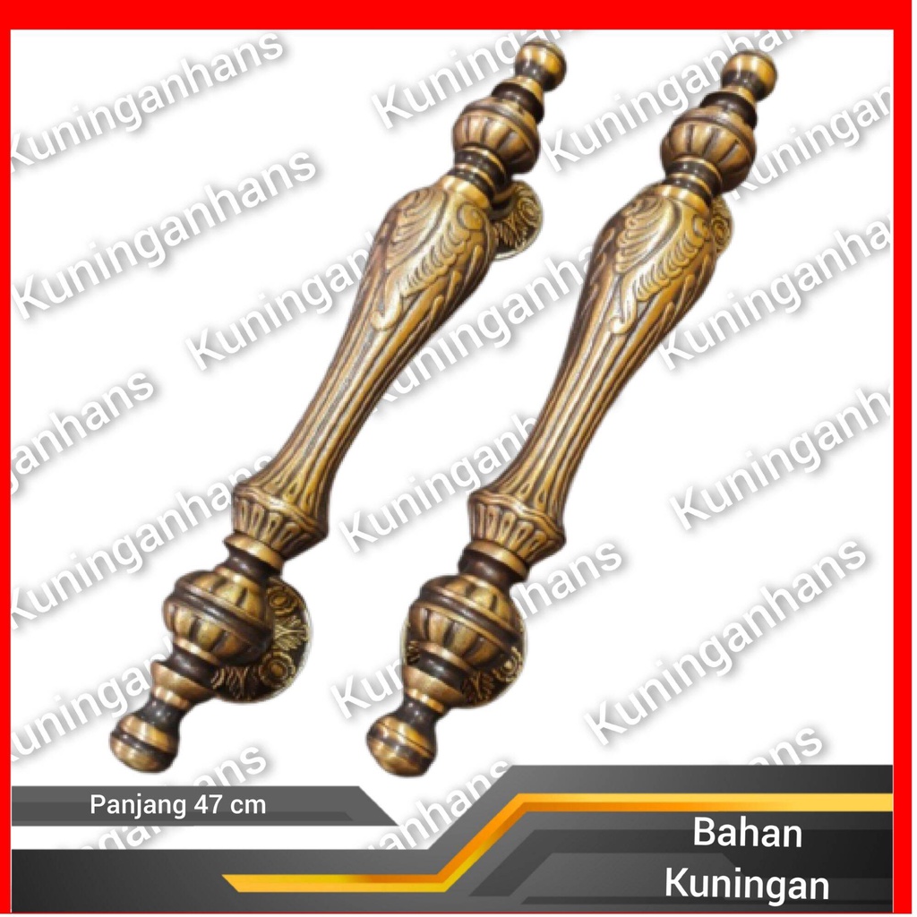 Gagang Pintu Rumah Kuningan Antik Mewah Handle Gagang Pintu Klasik