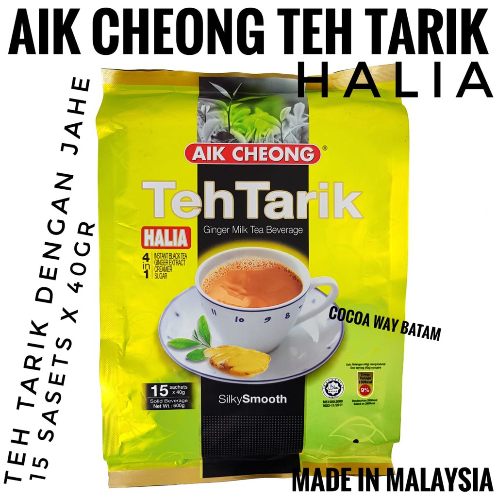 

Aik Cheong Teh Tarik Halia 600gr / Teh Tarik Jahe