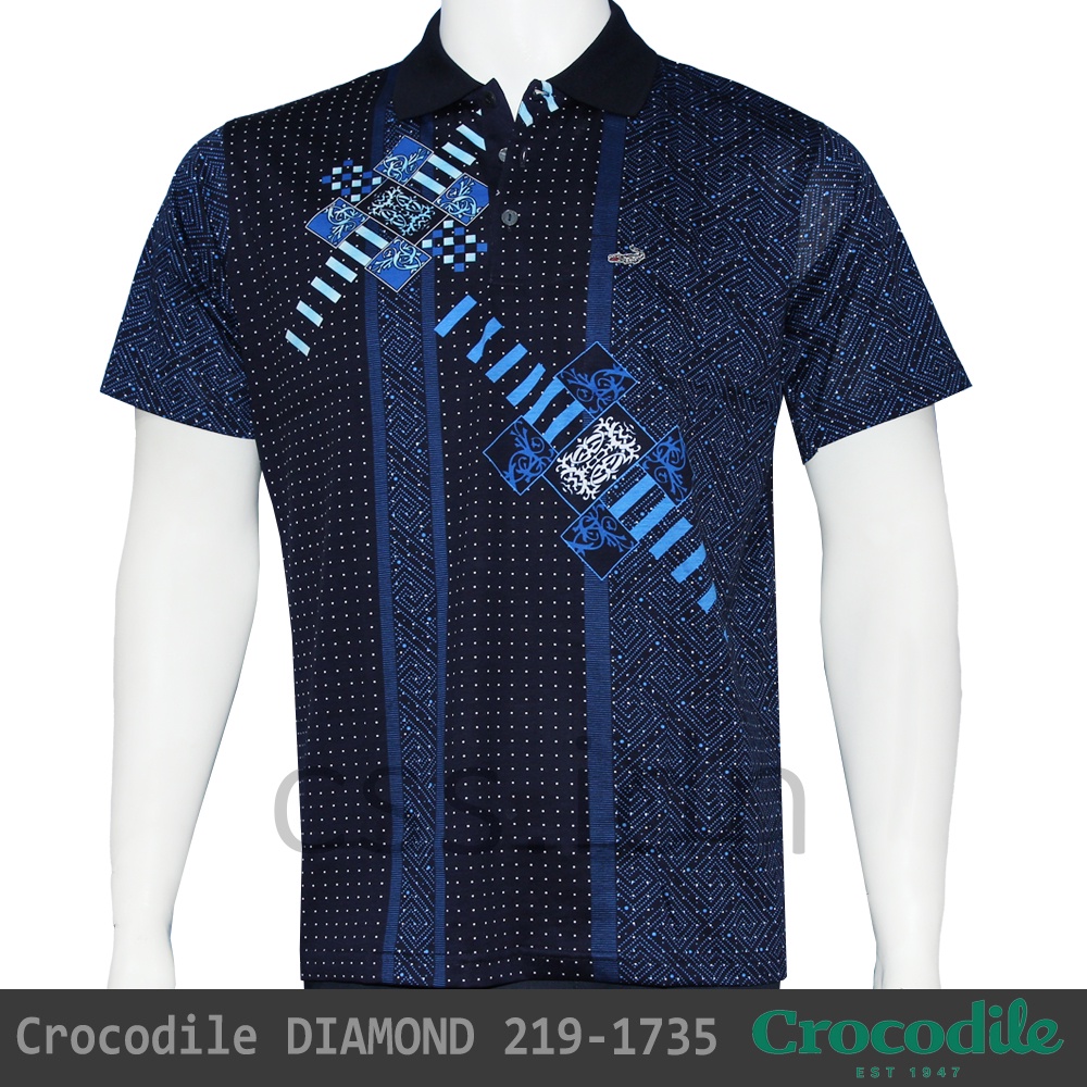 Kaos Kerah Pria Crocodile Diamond 219-1735