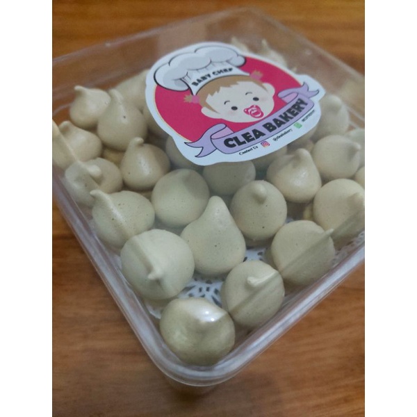 

Kue Kering Mocca Cheese Button Cookies by Clea Bakery