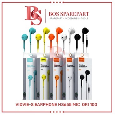 VIDVIE-S EARPHONE HS655 MIC ORI 100