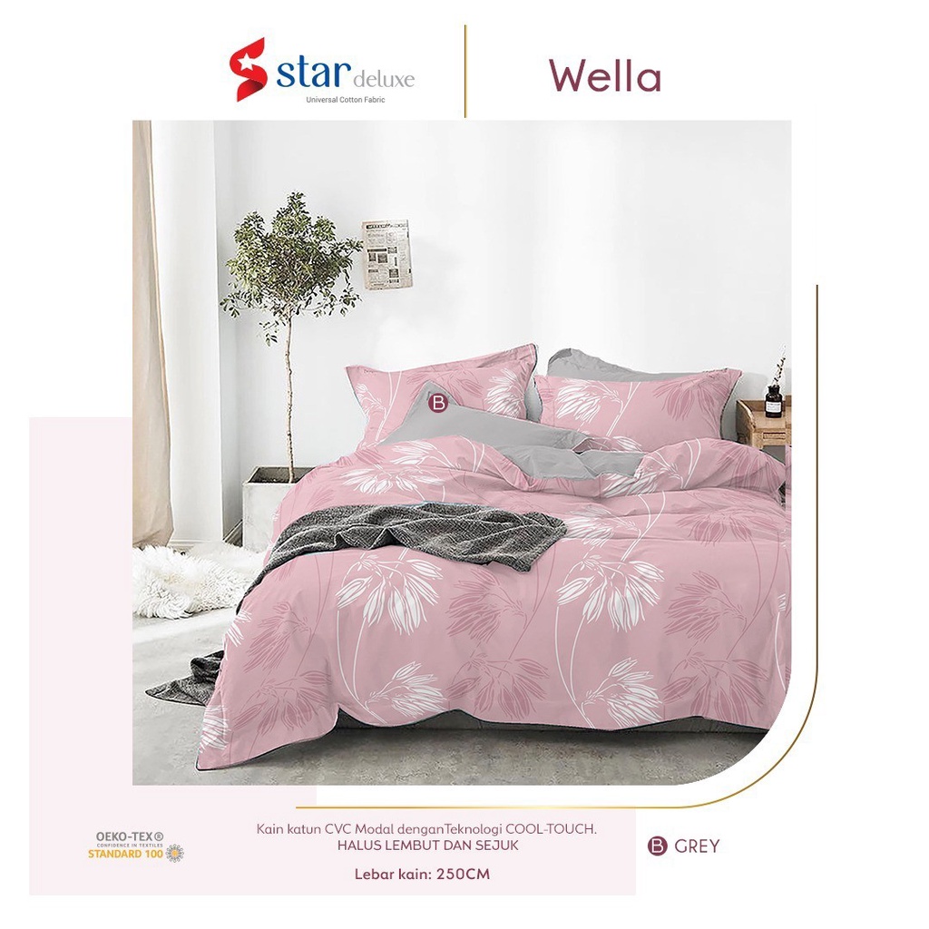 Sprei STAR Wella Pink