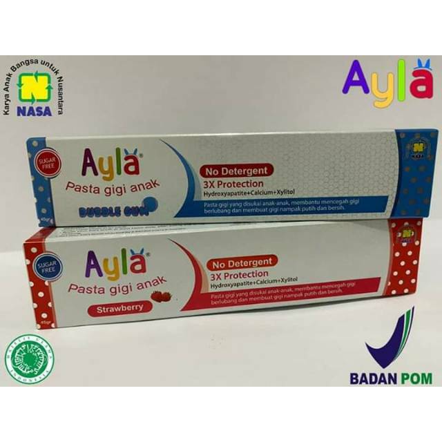 Ayla pasta gigi anak