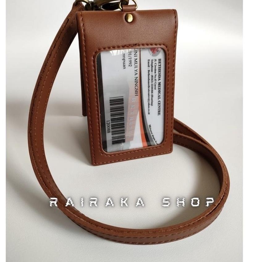 

Terbaik.. Id Card Holder Name Tag Holder 2 Muka Magnet