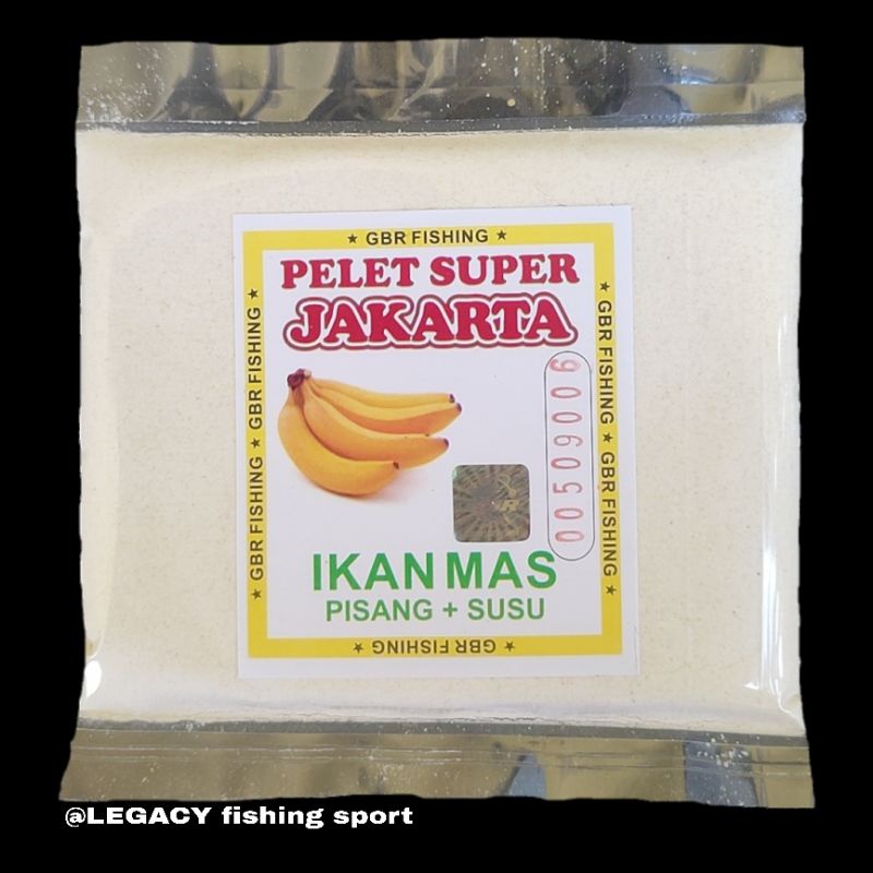 UMPAN PELET SUPER JAKARTA PISANG SUSU