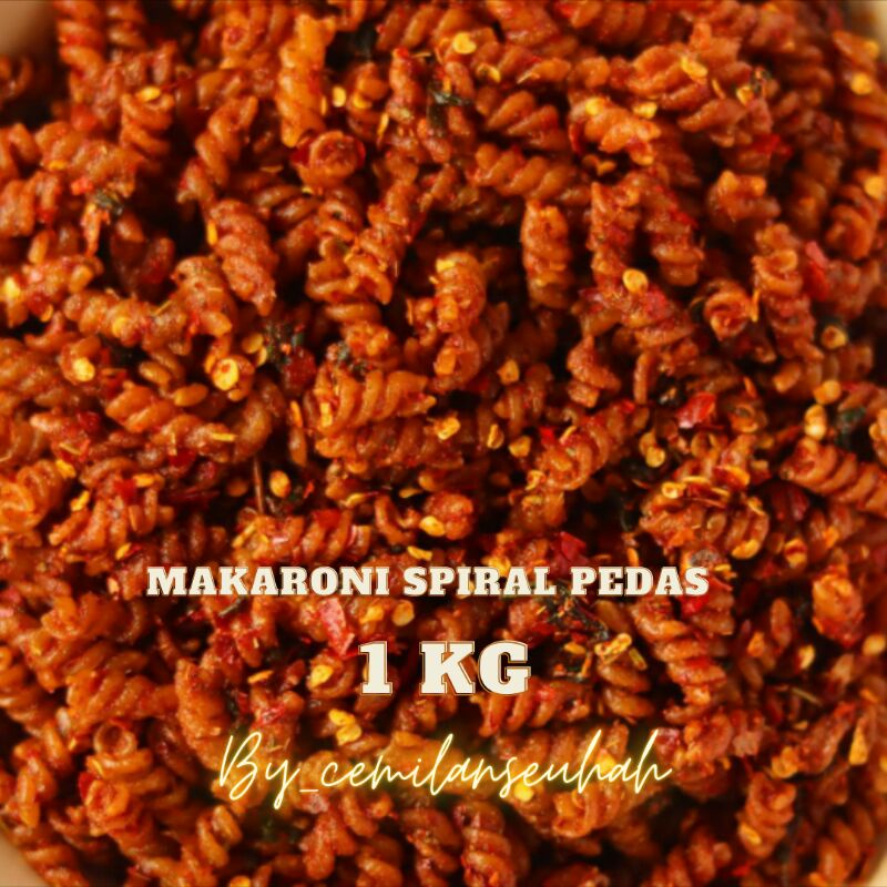 Makaroni spiral Pedas Daun Jeruk isi 1 Kg