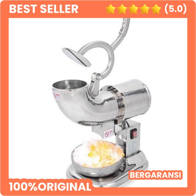 GETRA ICE CRUSHER GEA ICE-300SC MESIN SERUT ES KEPAL MILO LISTRIK STAINLESS STEEL MURAH PUSAT MESIN