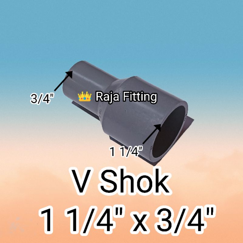 Reducing Socked 1,25 inch x 0,75 inch, Vshock/ Vsock/ Vshok/ Vsok 1 1/4" x 3/4"