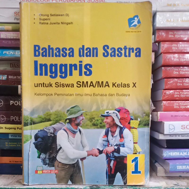 bahasa dan sastra Inggris kelas 10 kurikulum 2013 edisi revisi 2016