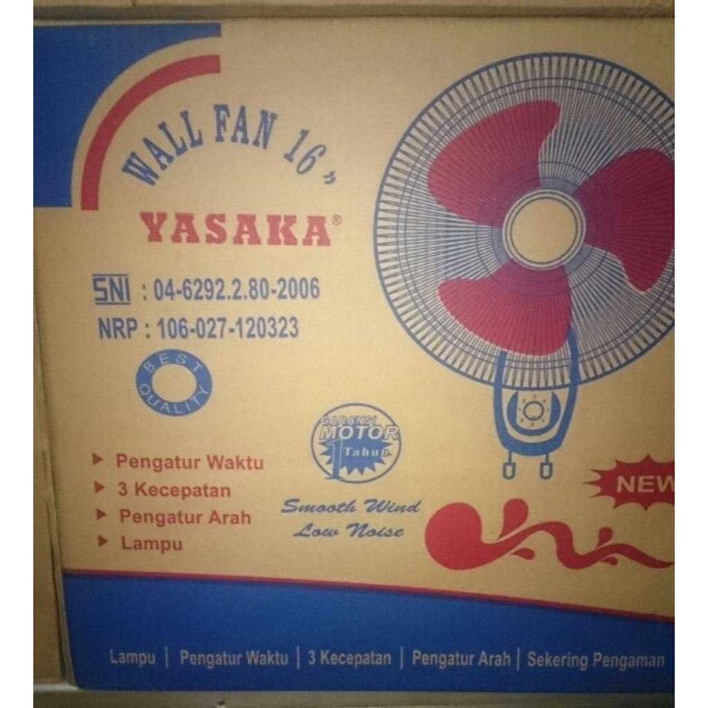 Kipas Angin Dinding Yasaka 16''