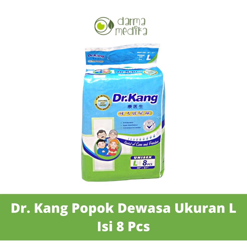 Dr. Kang Adult Diapers L isi 8 pcs 8pcs