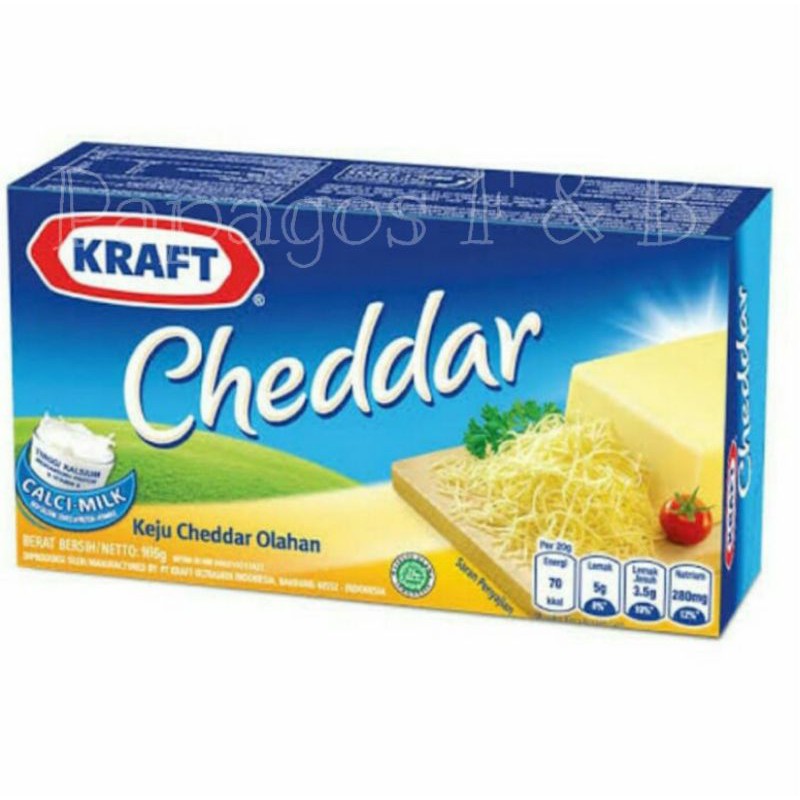 Jual Keju Kraft Cheddar 165 Gr / Gram | Shopee Indonesia