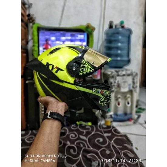 Promo Ramadhan Spoiler Helm Kyt 2 Vision 2vision X Rocket Zeus Spoiler Universal Shopee Indonesia