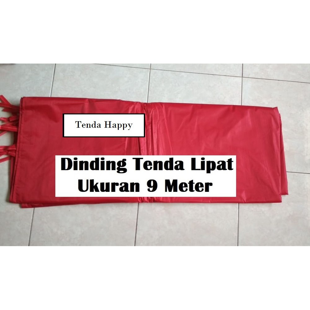 Terpal Dinding Tenda 9 Meter Untuk Tenda Lipat 3x3