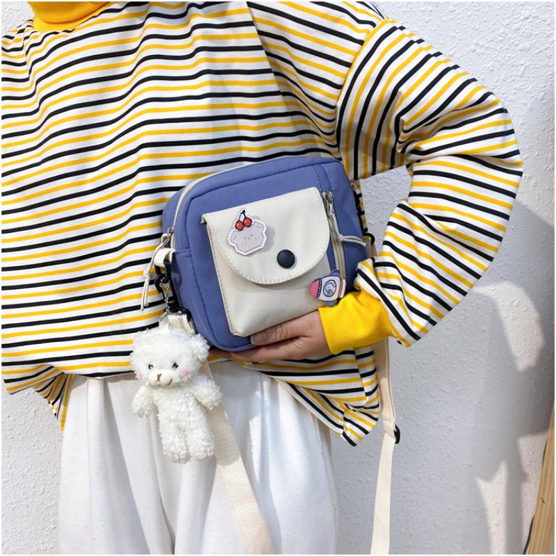 Melvin Tas Selempang Sling Bag swag harajuku tas hangout tas slempang wanita slingbag wanita-2