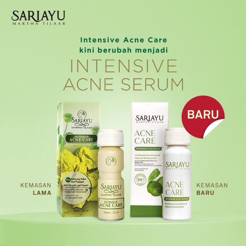 Sariayu acne care