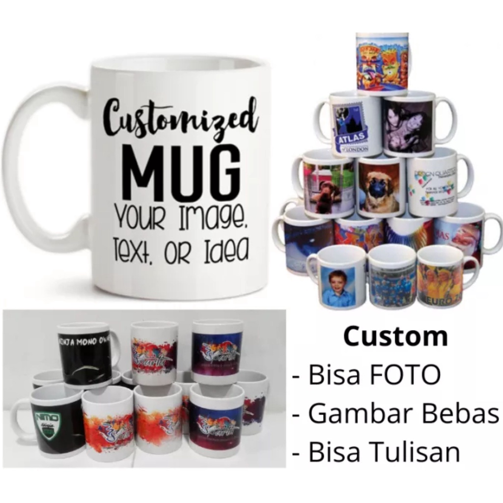 

Souvenir Hadiah Mug Custom