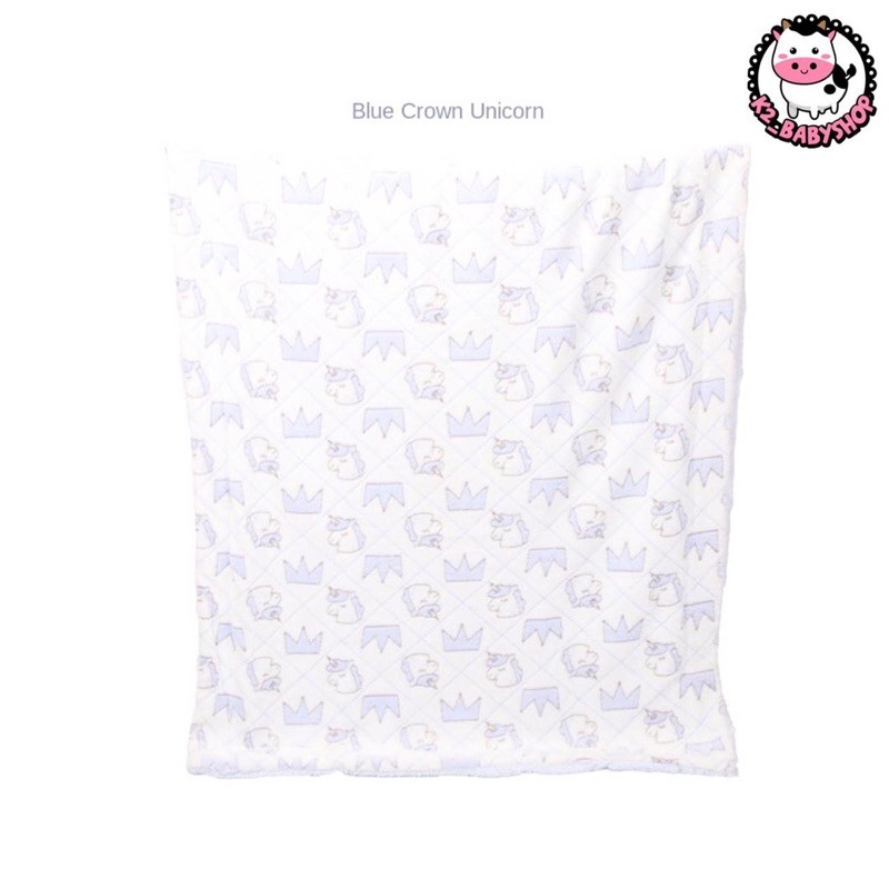 BABY K2 - Blanket / selimut bayi motif crown unicorn