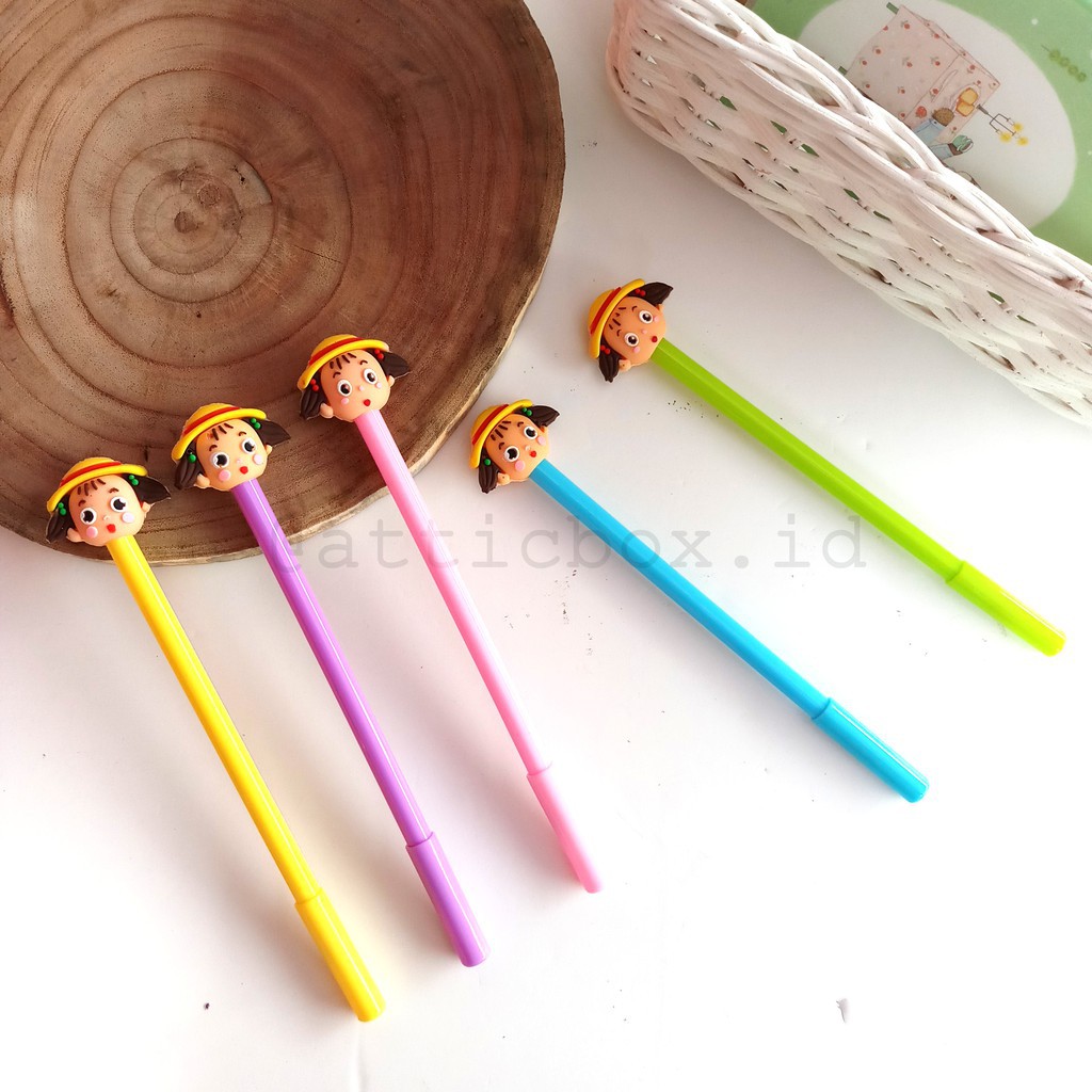 

Pulpen Unik Chibi Maruko chan Cewek Lucu