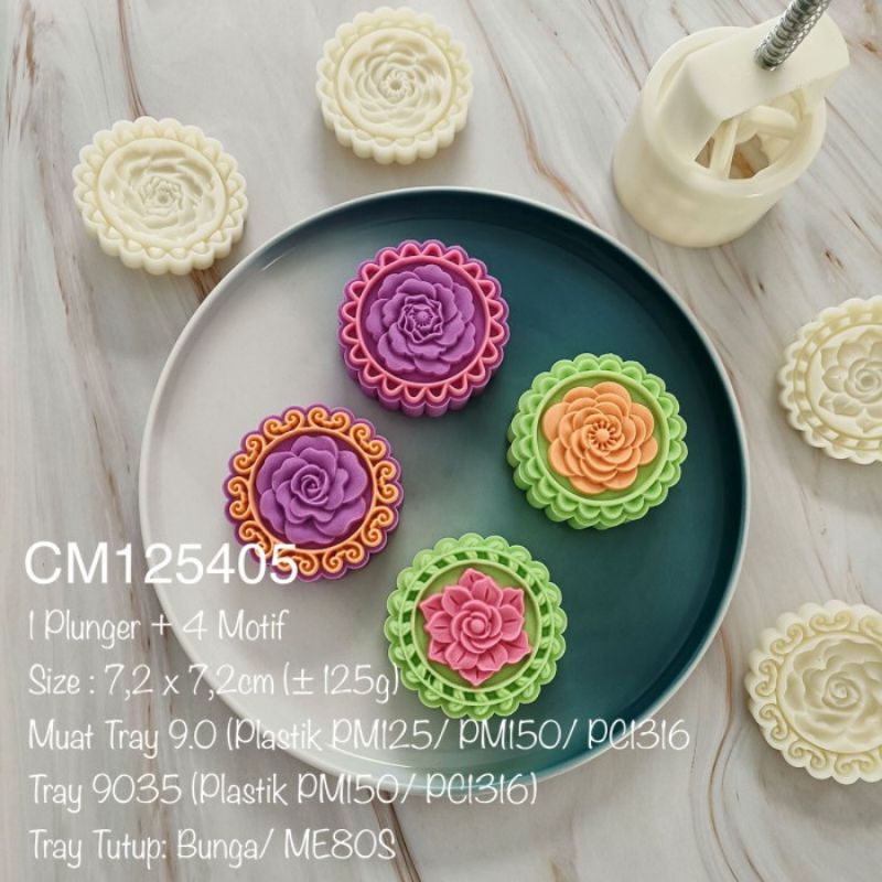 CETAKAN MOONCAKE 125 Gr - CM125405