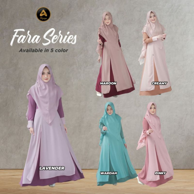 FARA SERIES BY ABYSYA READY STOK/GAMIS KEKINIAN READY STOK