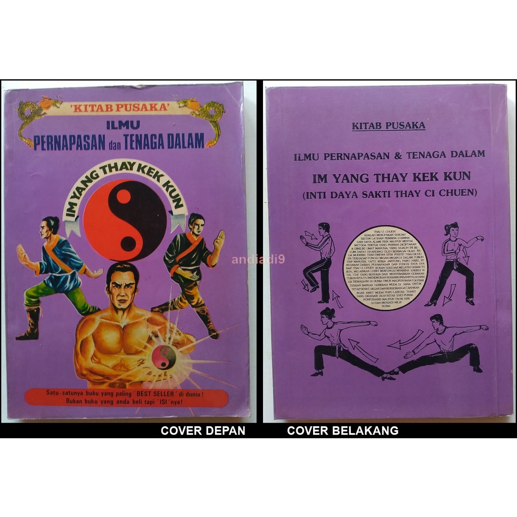 KITAB PUSAKA ILMU PERNAPASAN TENAGA DALAM IM YANG THAY KEK KUN ( INTI DAYA SAKTI THAY CI CHUEN )