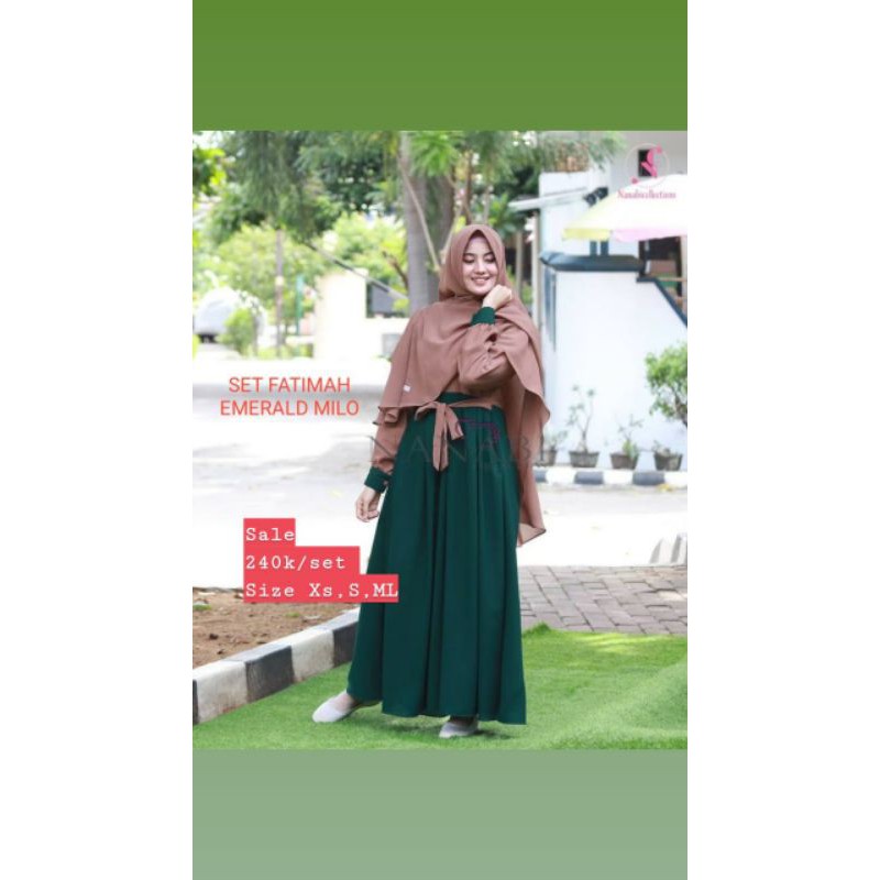 GAMIS SET//NANABI COLLECTION//ORIGINAL NANABI